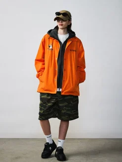 BAYC Back Graphic Woven Coach Jacket