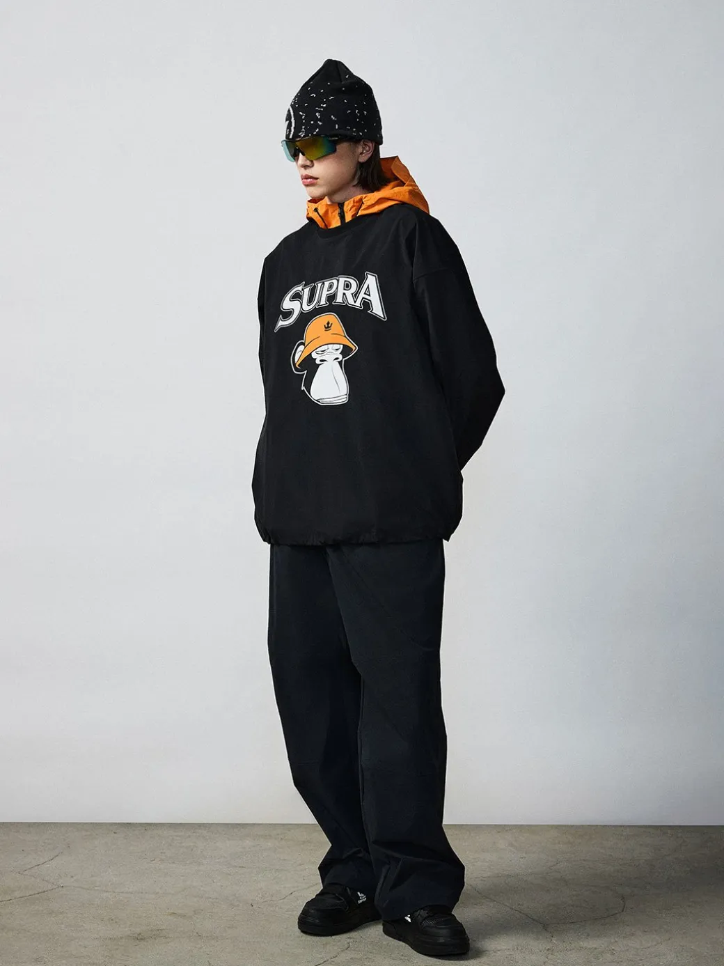 BAYC BIG GRAPHIC OVER FIT WOVEN PISTE