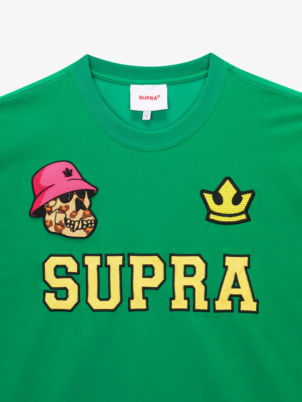BAYC SMALL SKULL GRAPHIC OVER FIT T-SHIRTS