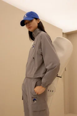 BAYC WOMENS WOVEN JACKET SET-UP
