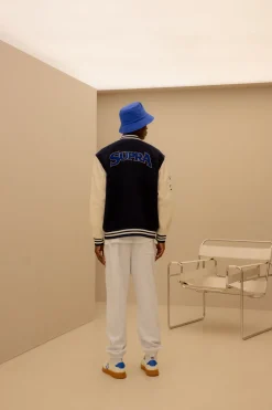BAYC WOOL OVER FIT VARSITY JACKET
