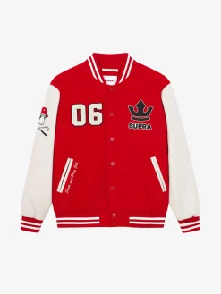 BAYC WOOL OVER FIT VARSITY JACKET