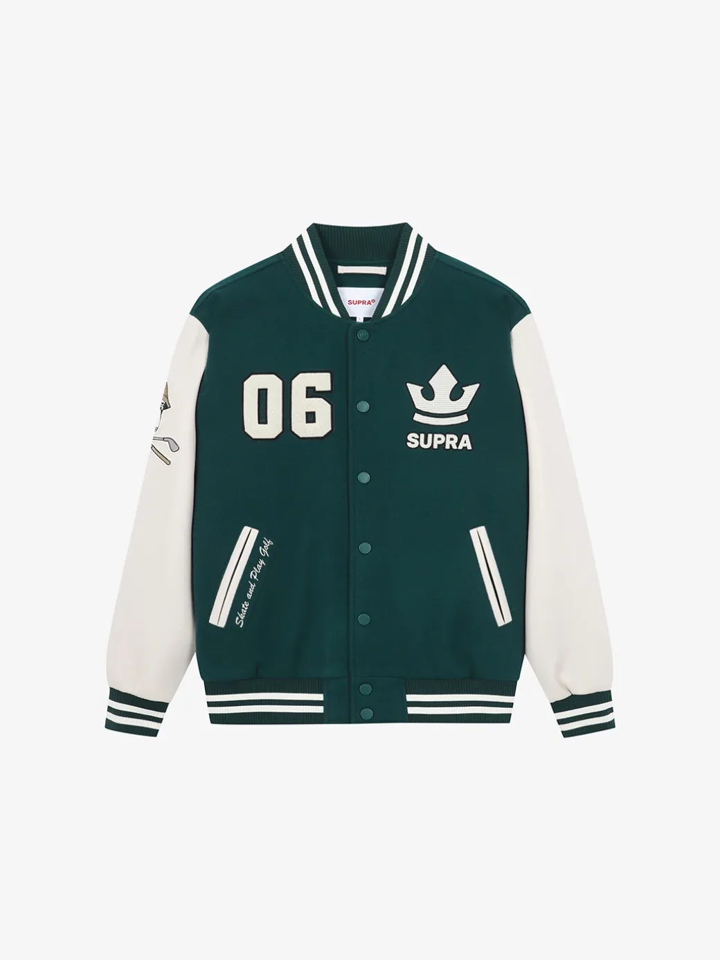 BAYC WOOL OVER FIT VARSITY JACKET