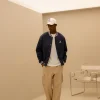 BAYC WOVEN OVER FIT VARSITY JACKET