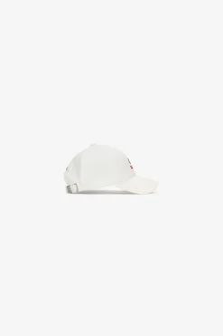 CROWN BOUCLE EMBROIDERED STRUCTURED BALL CAP