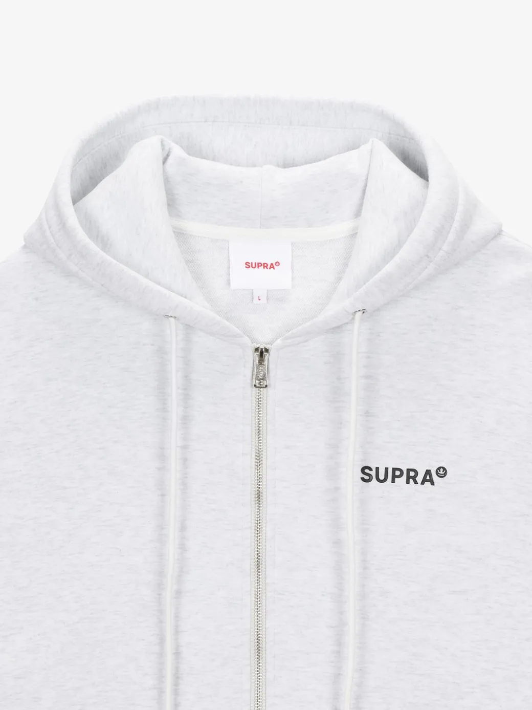 ESSENTIAL BASIC LOGO HOOD ZIP UP