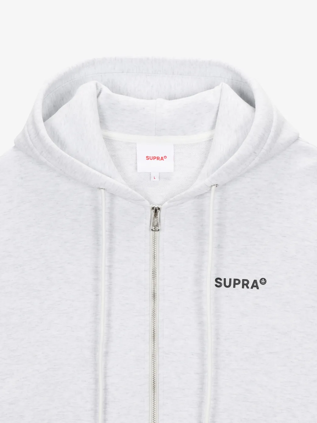 ESSENTIAL BASIC LOGO HOOD ZIP UP