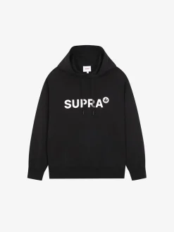 ESSENTIAL BASIC LOGO OVER FIT HOODIE