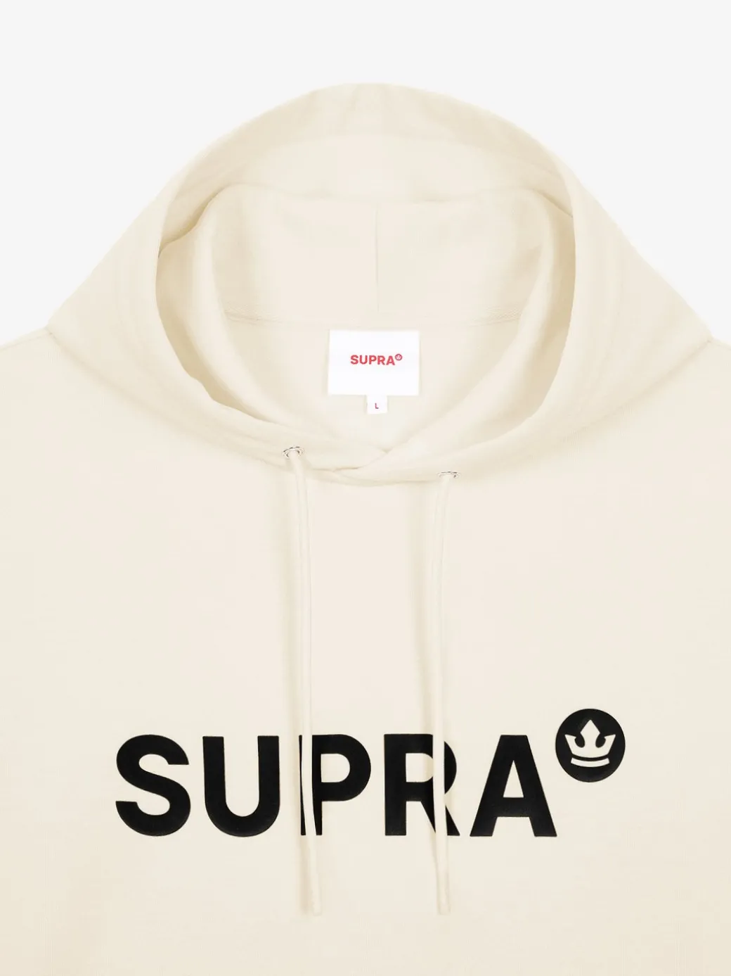 ESSENTIAL BASIC LOGO OVER FIT HOODIE