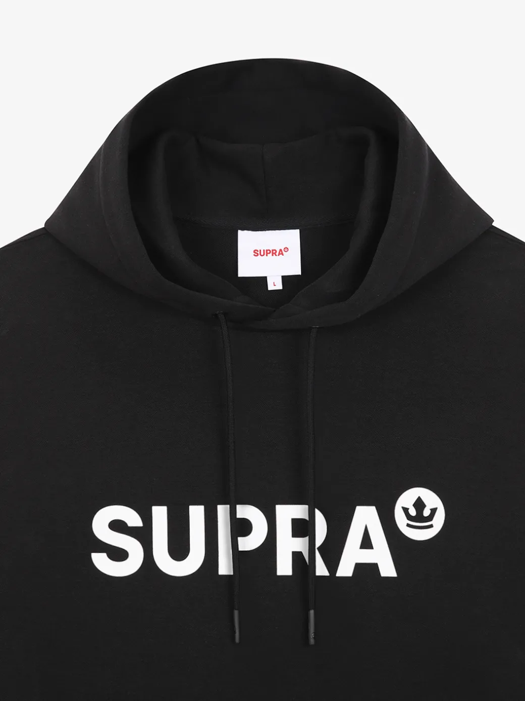 ESSENTIAL BASIC LOGO OVER FIT HOODIE