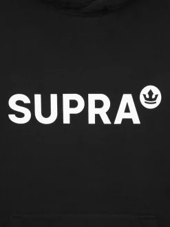 ESSENTIAL BASIC LOGO OVER FIT HOODIE