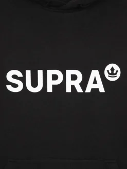 ESSENTIAL BASIC LOGO OVER FIT HOODIE
