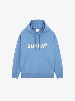 ESSENTIAL BASIC LOGO OVER FIT HOODIE