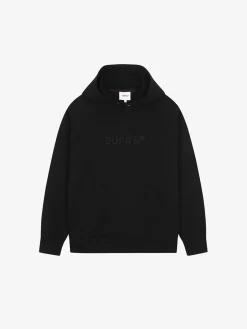 ESSENTIAL BASIC SMALL LOGO OVER FIT RAGLAN HOODIE