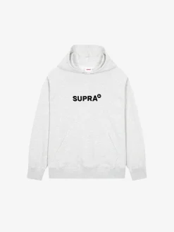 ESSENTIAL BASIC SMALL LOGO OVER FIT RAGLAN HOODIE