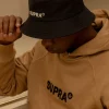 ESSENTIAL BASIC SMALL LOGO OVER FIT RAGLAN HOODIE