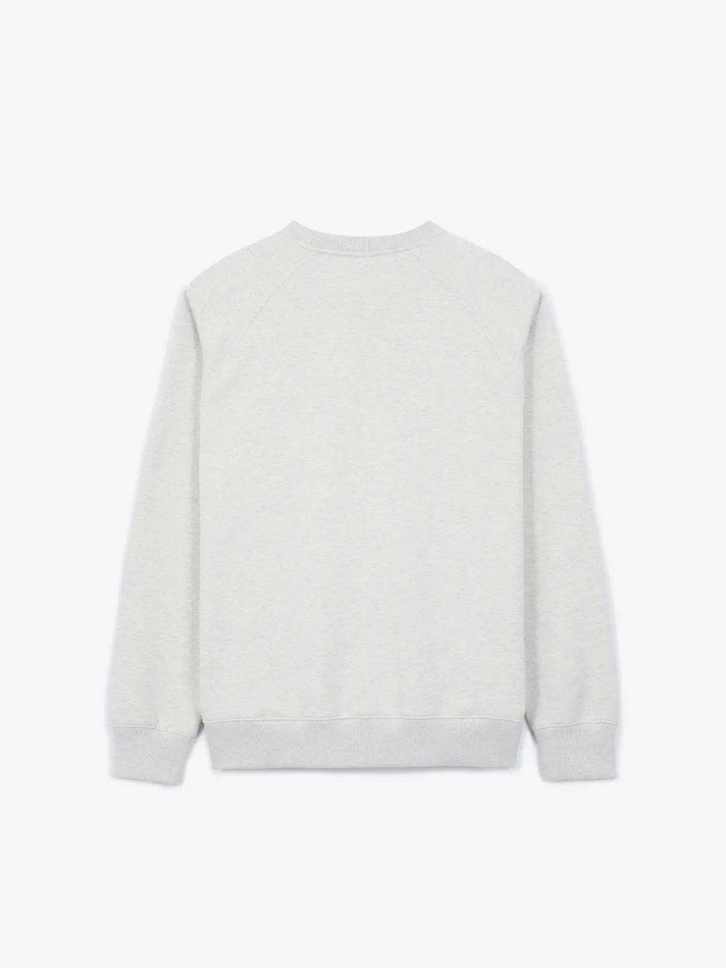 ESSENTIAL BASIC SMALL LOGO RAGLAN OVER FIT SWEATSHIRT