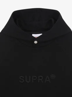 ESSENTIAL BASIC SMALL LOGO OVER FIT RAGLAN HOODIE