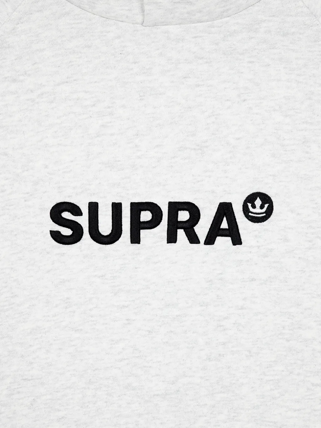 ESSENTIAL BASIC SMALL LOGO OVER FIT RAGLAN HOODIE