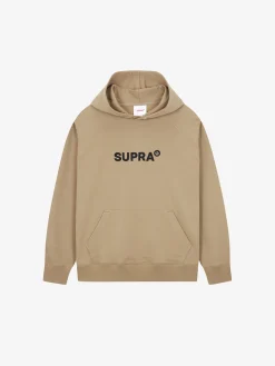 ESSENTIAL BASIC SMALL LOGO OVER FIT RAGLAN HOODIE
