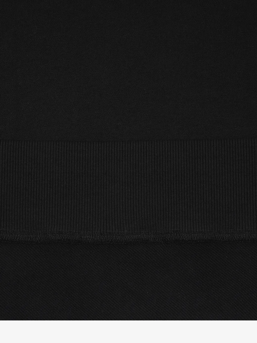 ESSENTIAL BASIC SMALL LOGO OVER FIT HALF ZIP HOODIE