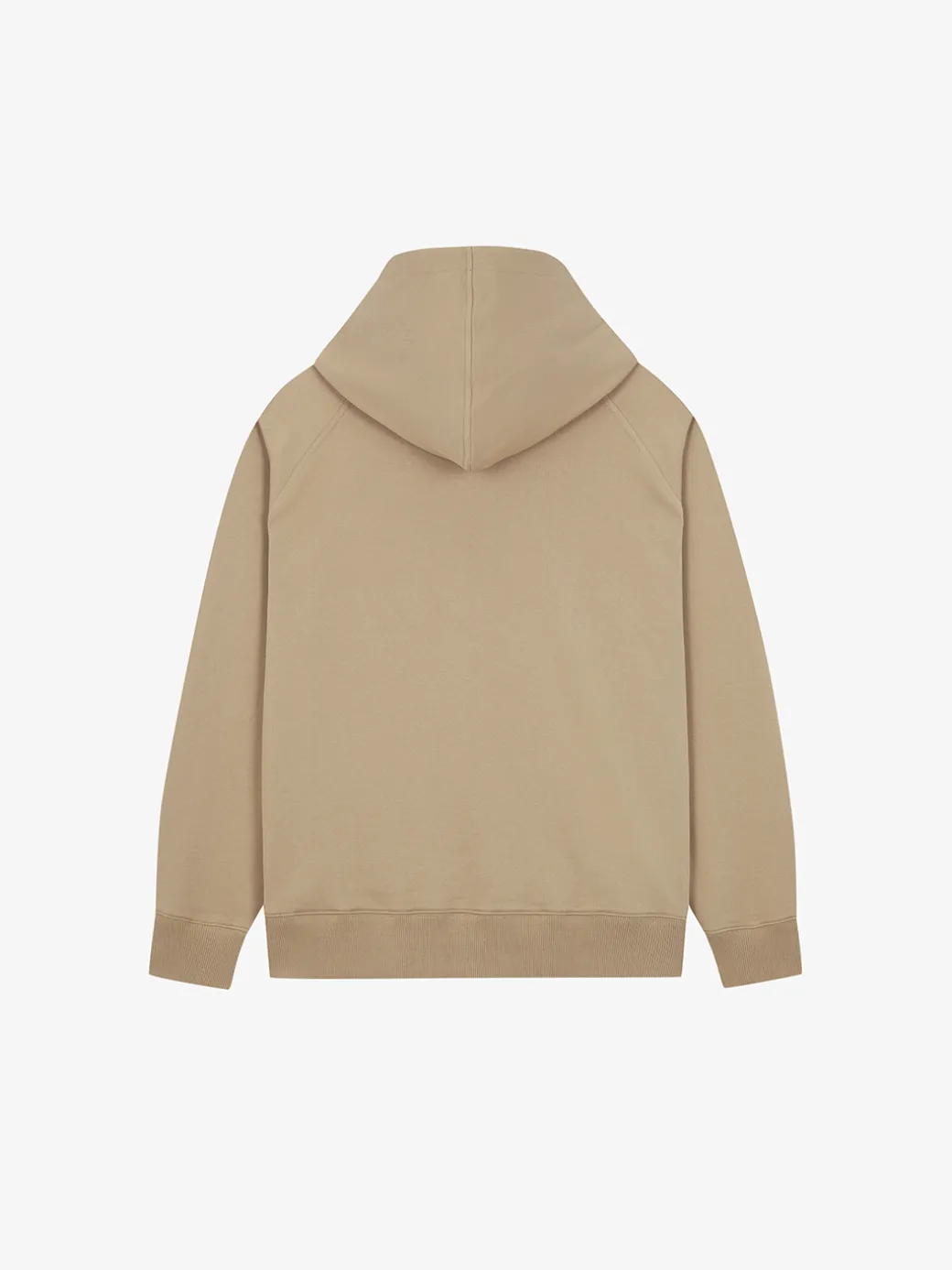 ESSENTIAL BASIC SMALL LOGO OVER FIT RAGLAN HOODIE