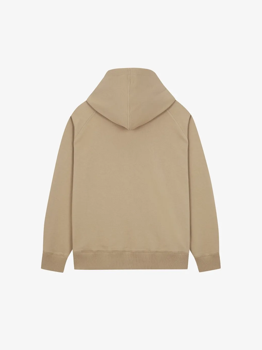ESSENTIAL BASIC SMALL LOGO OVER FIT RAGLAN HOODIE