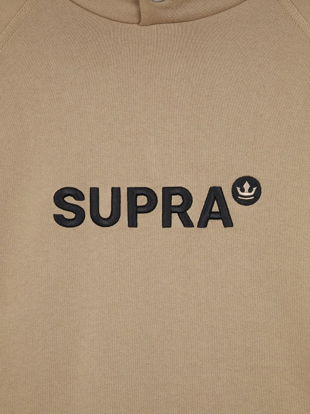 ESSENTIAL BASIC SMALL LOGO OVER FIT RAGLAN HOODIE