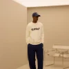 ESSENTIAL EMBROIDERY OVER FIT SWEATSHIRT