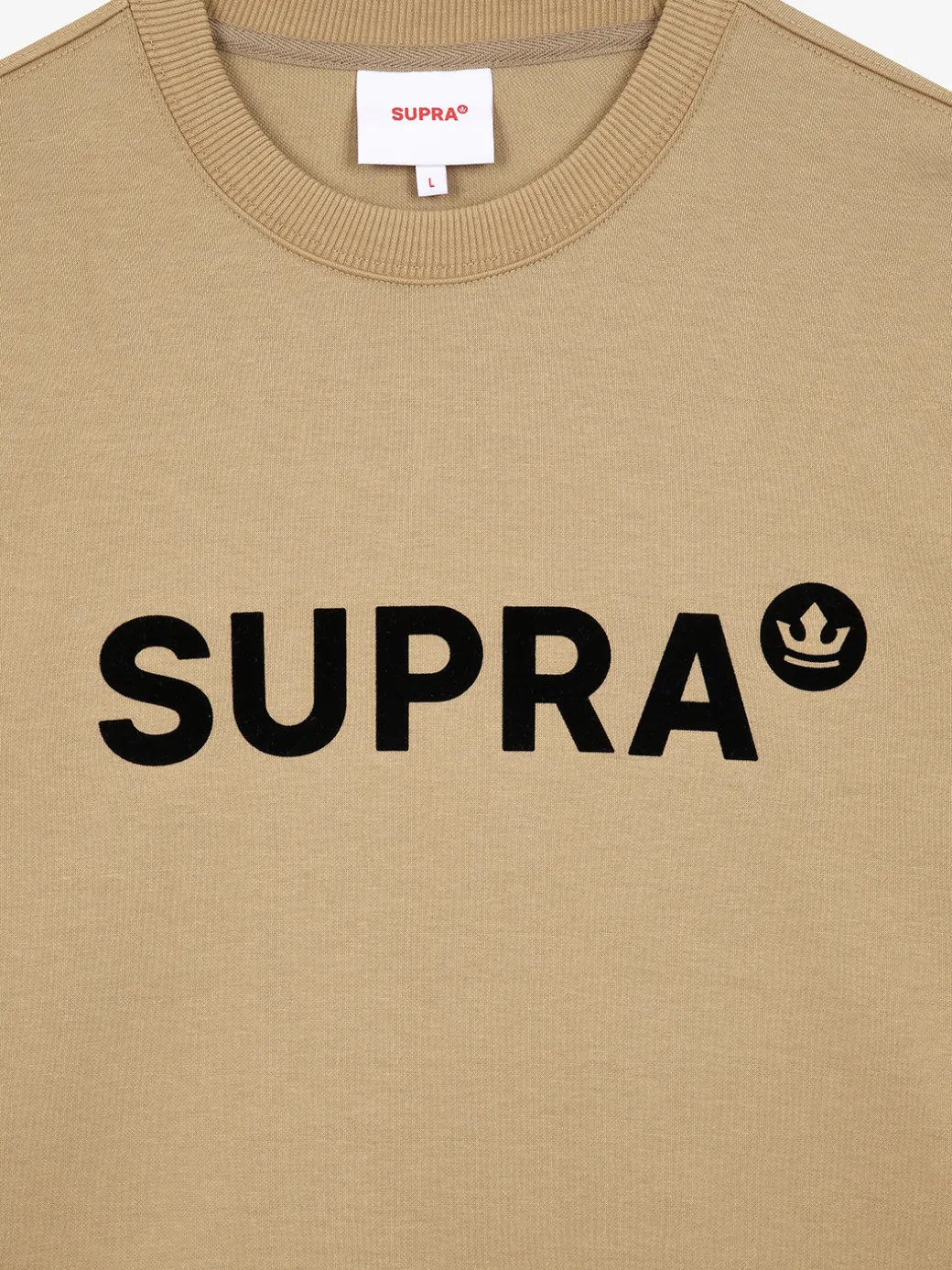 ESSENTIAL EMBROIDERY OVER FIT SWEATSHIRT