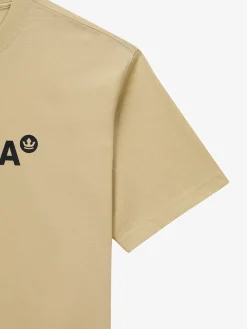 ESSENTIAL MEDIUM LETTERING LOGO BASIC T-SHIRTS