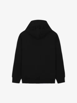 ESSENTIAL TOP APPLIQUE LOGO OVER FIT HOODIE