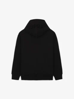 ESSENTIAL TOP APPLIQUE LOGO OVER FIT HOODIE