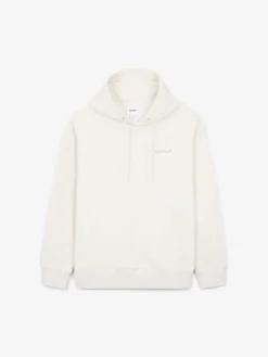 ESSENTIAL TOP APPLIQUE LOGO OVER FIT HOODIE
