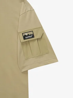 OUTDOOR LOGO POCKET T-SHIRTS