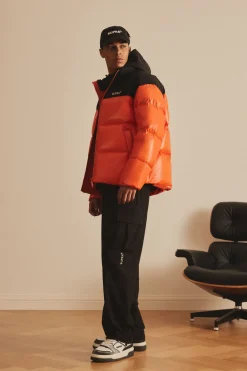 OUTDOOR MENS WOVEN CARGO WIDE PANTS