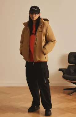 OUTDOOR MENS WOVEN CARGO WIDE PANTS