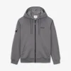 OUTDOOR OVER FIT HOOD ZIP-UP