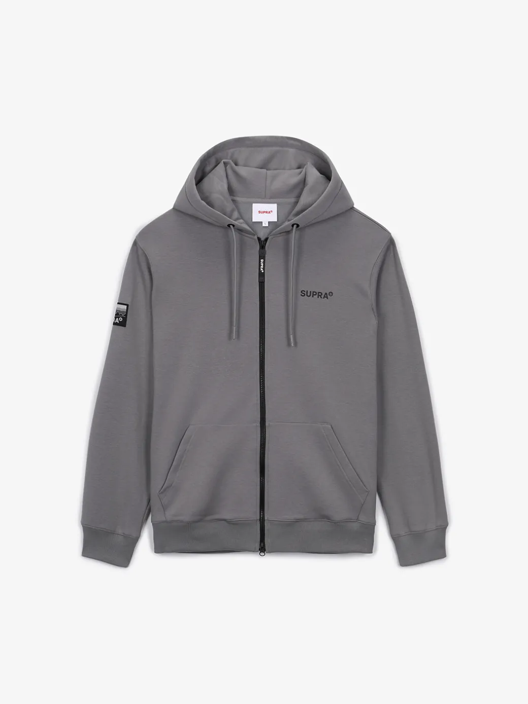 OUTDOOR OVER FIT HOOD ZIP-UP