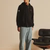 OUTDOOR OVER FIT HOOD ZIP-UP