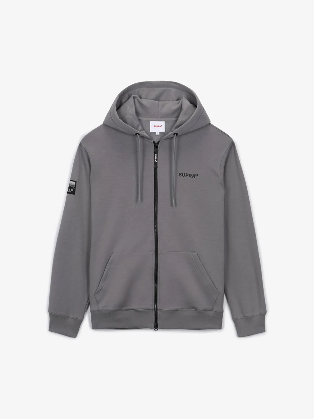 OUTDOOR OVER FIT HOOD ZIP-UP