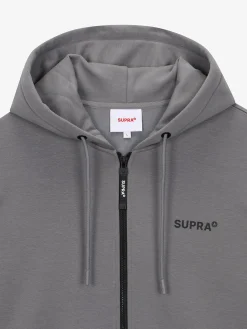 OUTDOOR OVER FIT HOOD ZIP-UP