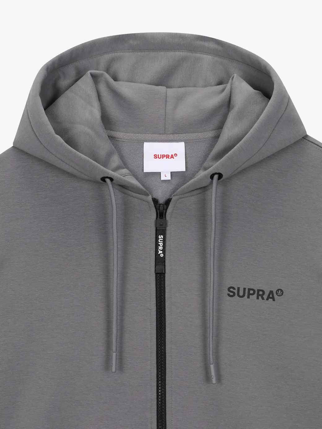 OUTDOOR OVER FIT HOOD ZIP-UP