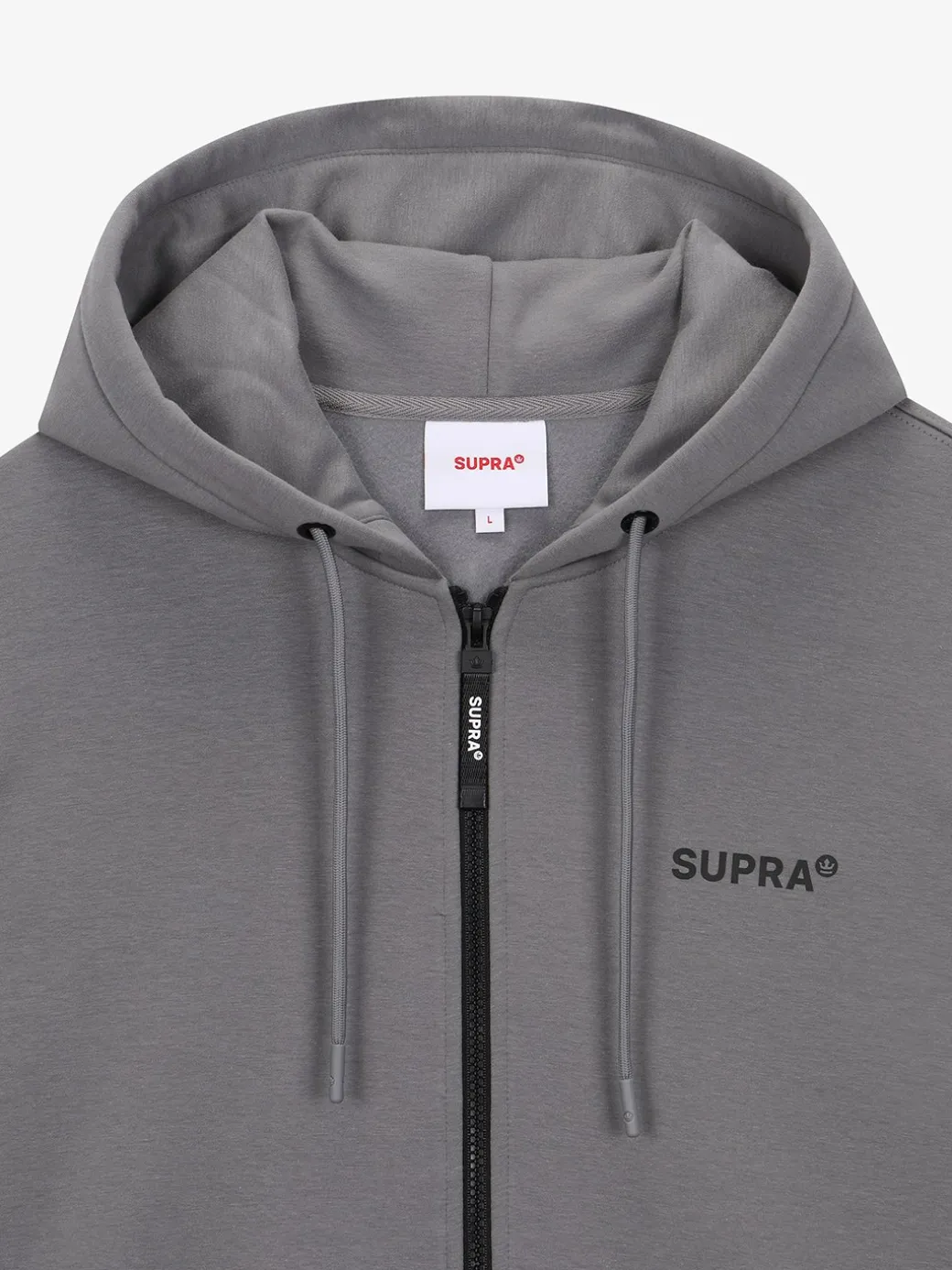 OUTDOOR OVER FIT HOOD ZIP-UP