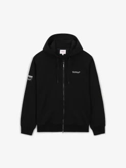 OUTDOOR OVER FIT HOOD ZIP-UP