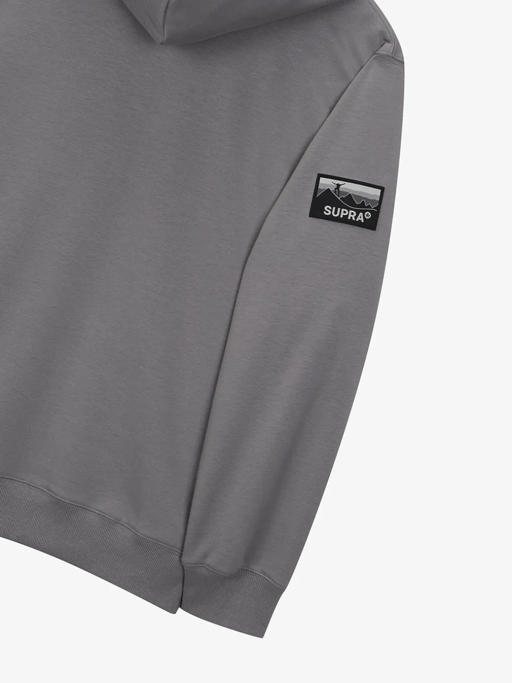 OUTDOOR OVER FIT HOOD ZIP-UP