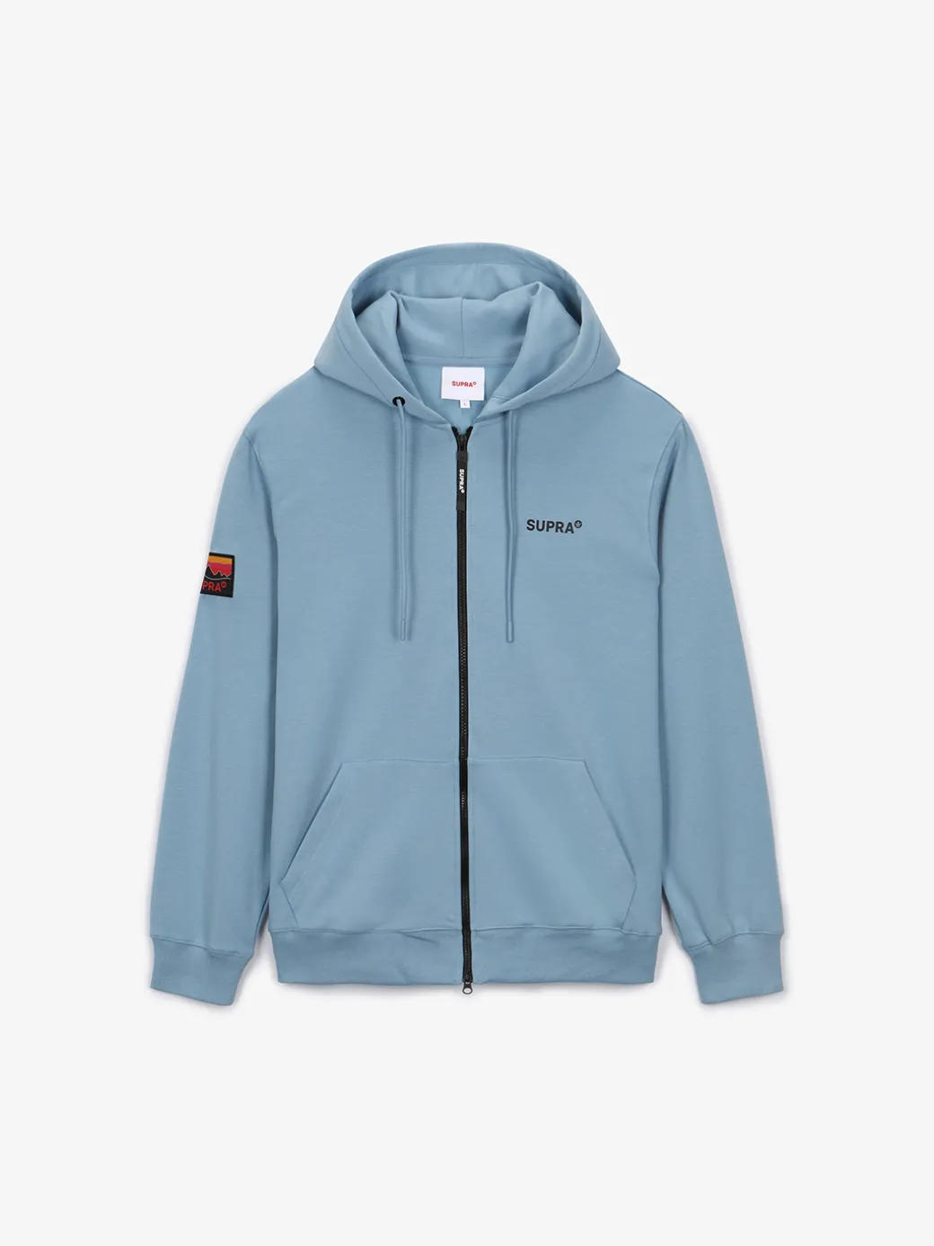 OUTDOOR OVER FIT HOOD ZIP-UP