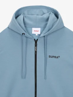 OUTDOOR OVER FIT HOOD ZIP-UP