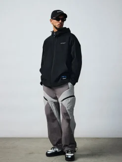 OUTDOOR POCKET OVERFIT WINDBREAKER
