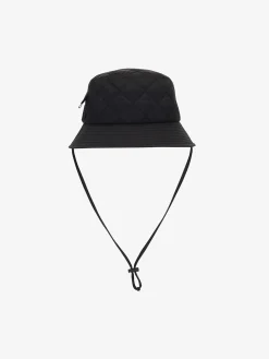 OUTDOOR QUILTING POCKET BUCKET HAT